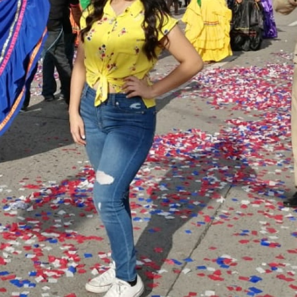 Yellow Summer Top